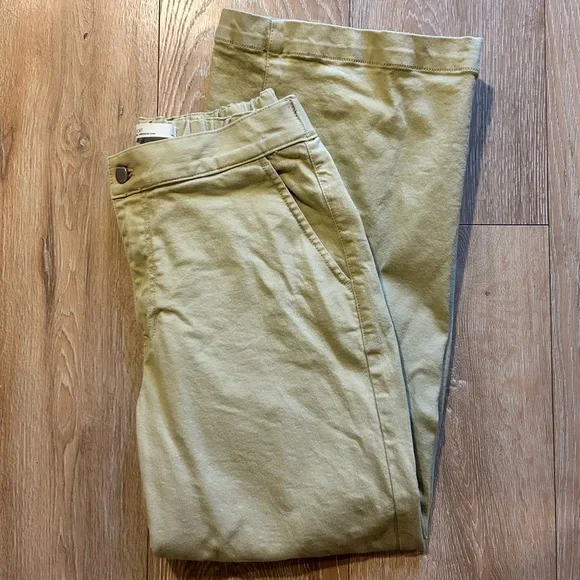 OAK + FORT Green Jeans - Picture 3 of 9